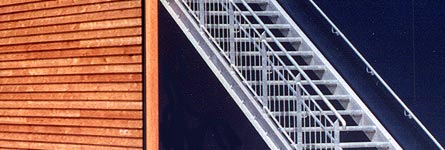 Treppen aus Metall - für innen und außen